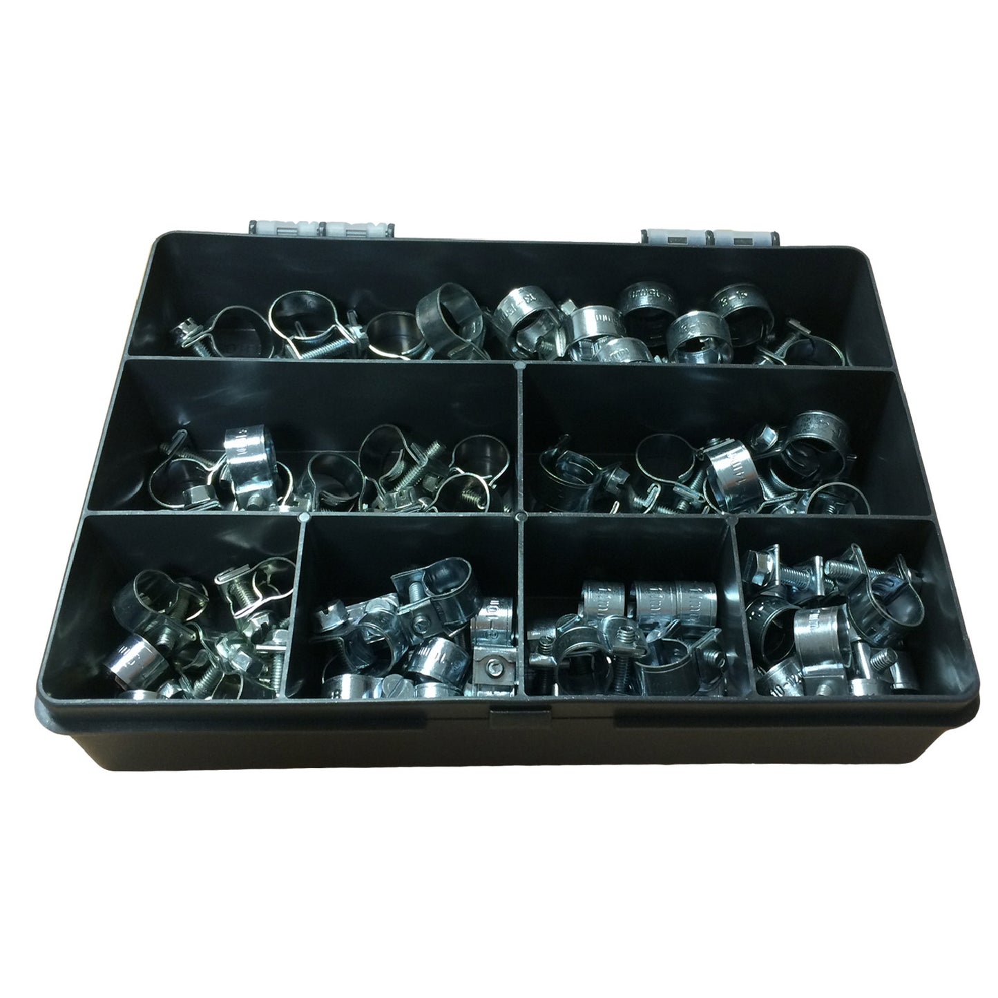 70 x Assorted Mini Fuel Line Jubilee Hose Clips<br><br>