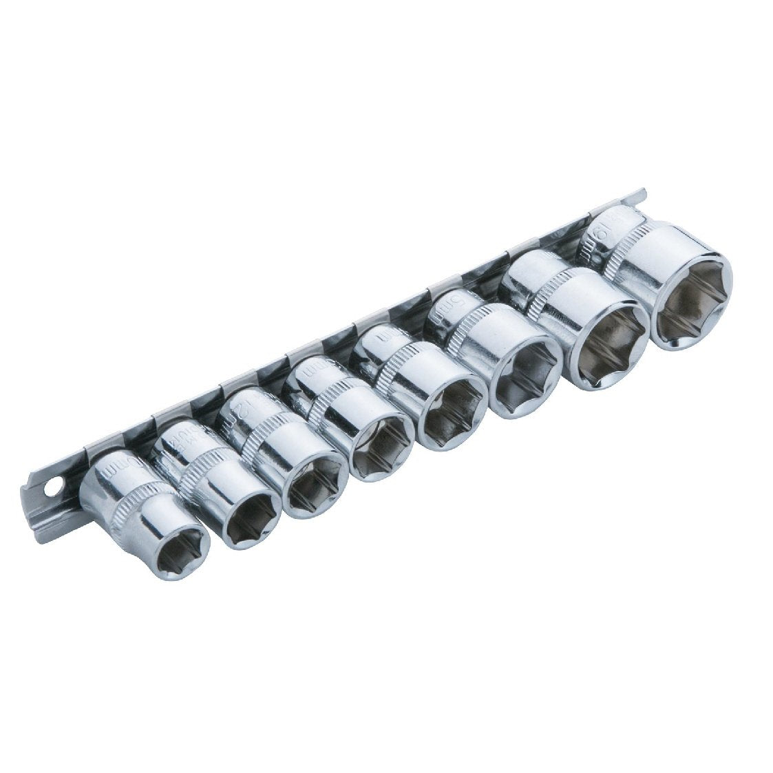 6 PCE Chrome 1/4" Drive Extension Bar Set 32-275mm, Supplied in EVA Foam Tray