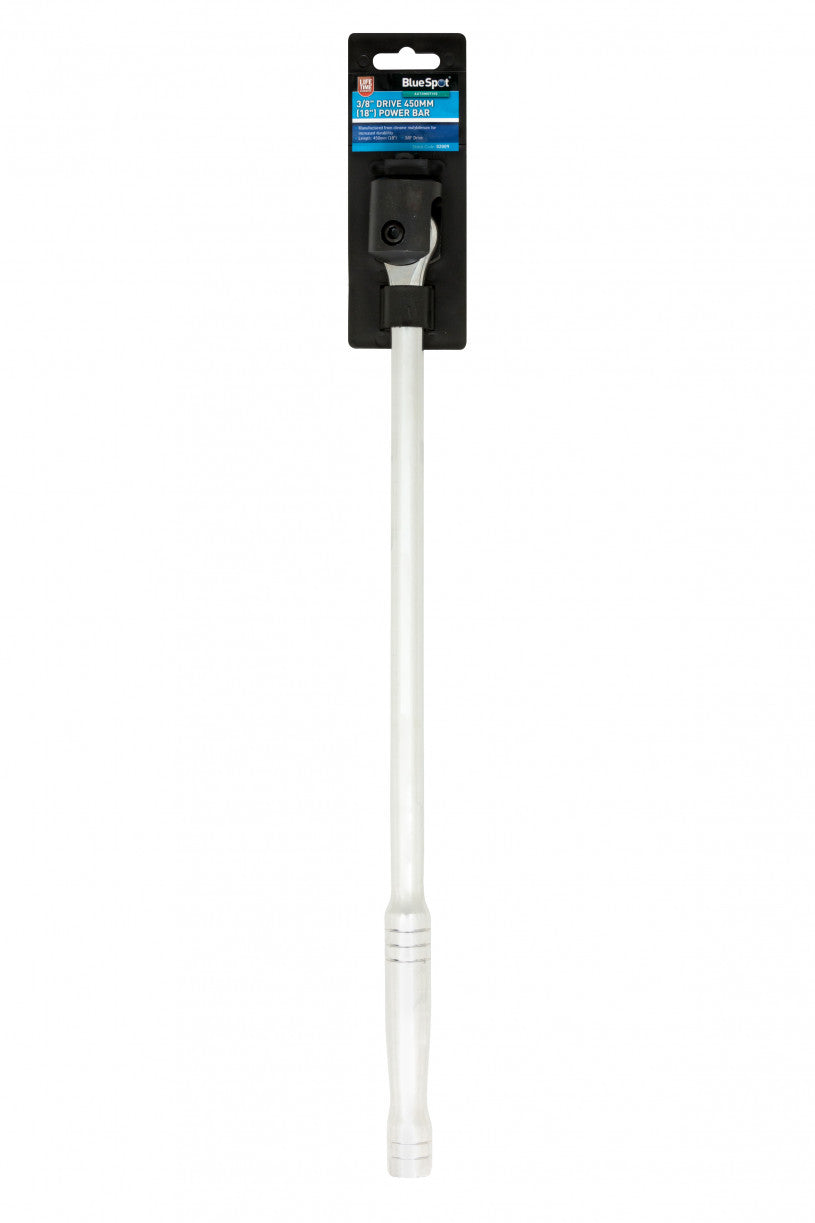 3/8" Carbon Steel 18" Power Bar 450mm, for Engineers & Mechanics