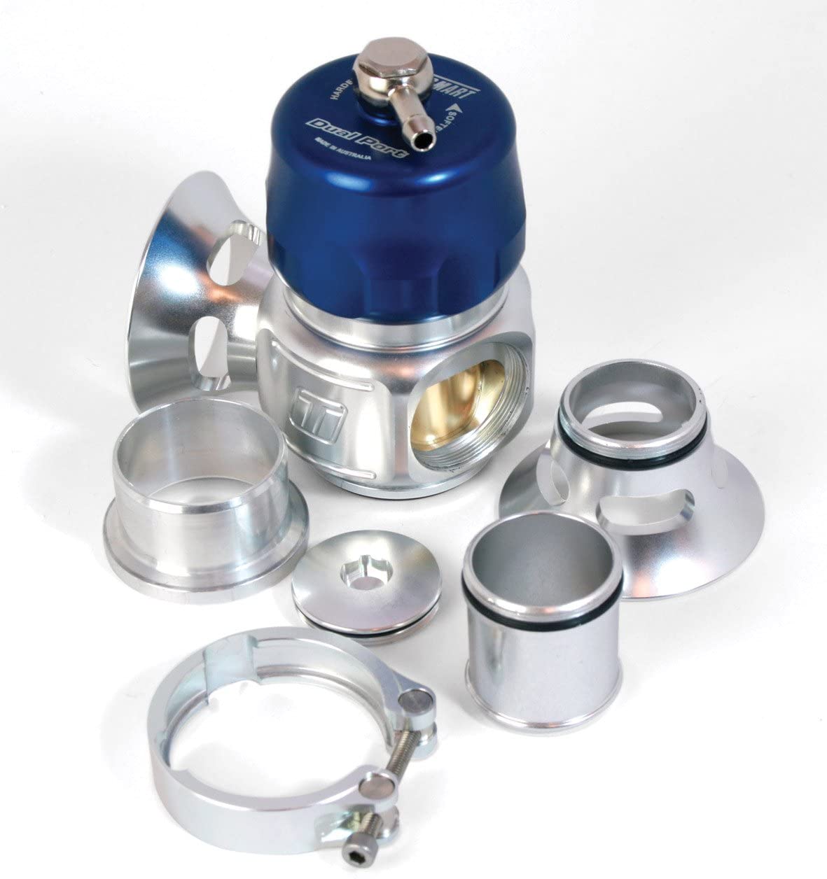 Turbosmart BOV Dual Port Uni 38mm-Blue TS-0205-1071 Blow Off Valve