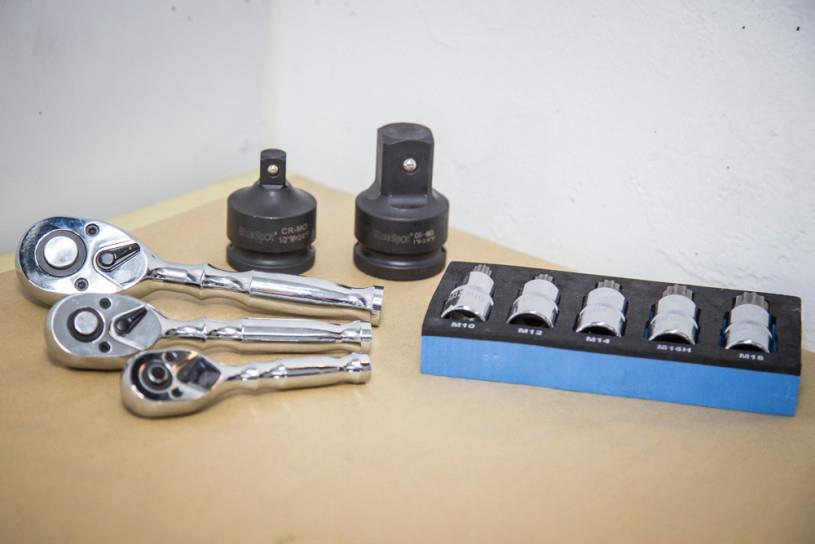 5PCE 1/2 Inch Torx Bit Set T45-T70 Eva Foam<br><br>