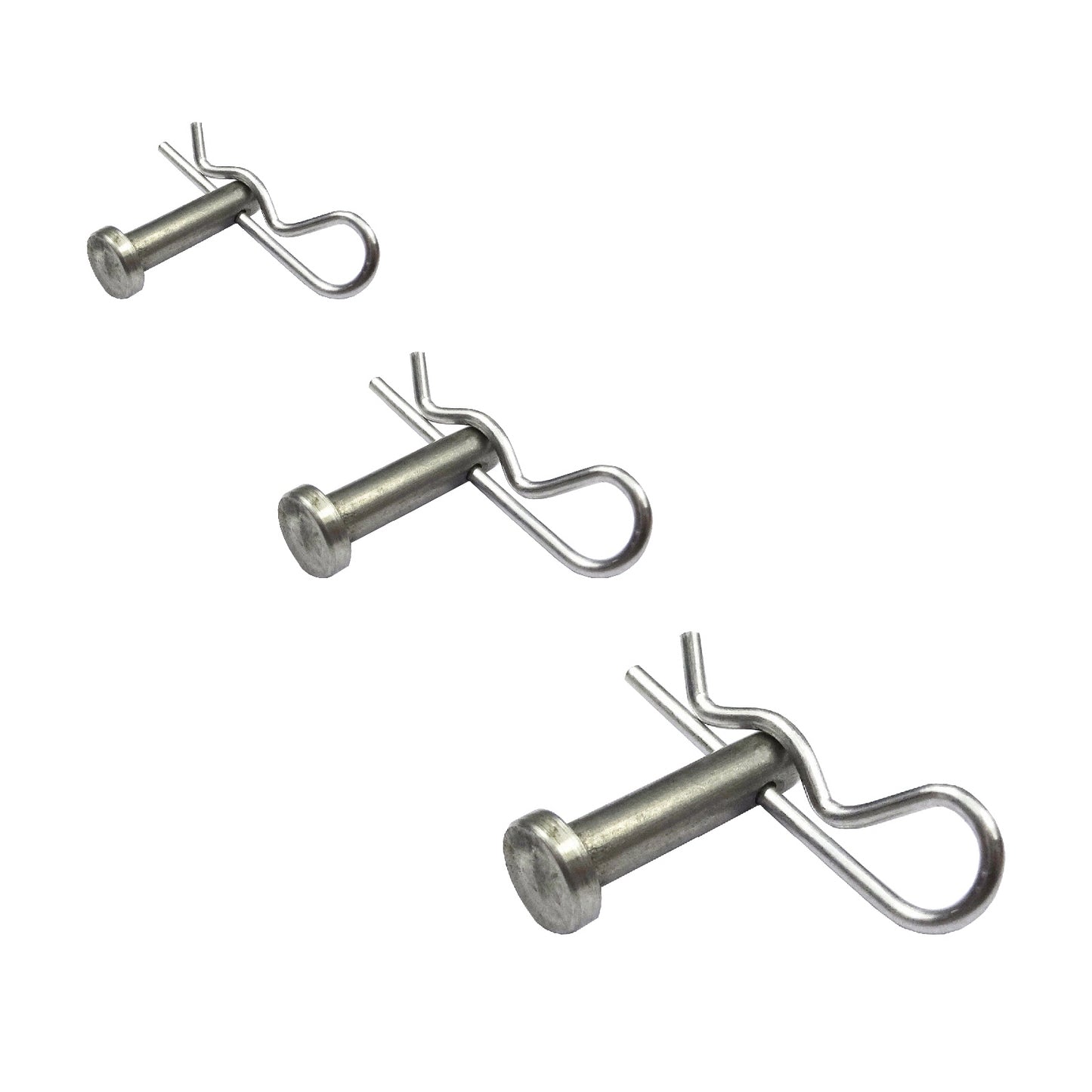 Metric Clevis Pins <br> Fasteners with R Clips <br> Menu Options