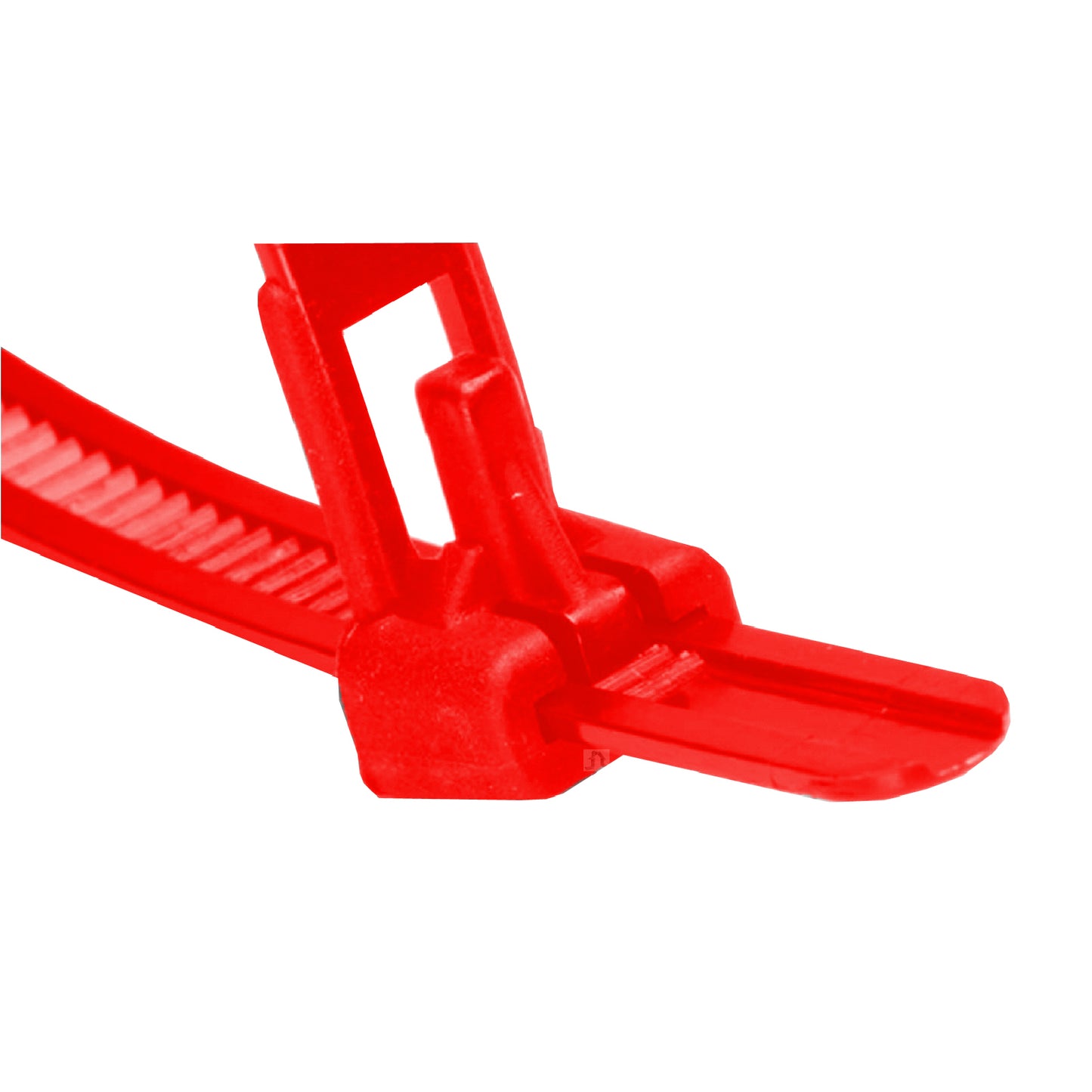 100 x Red Releasable Cable Tidy Zip Ties<br> Menu Options