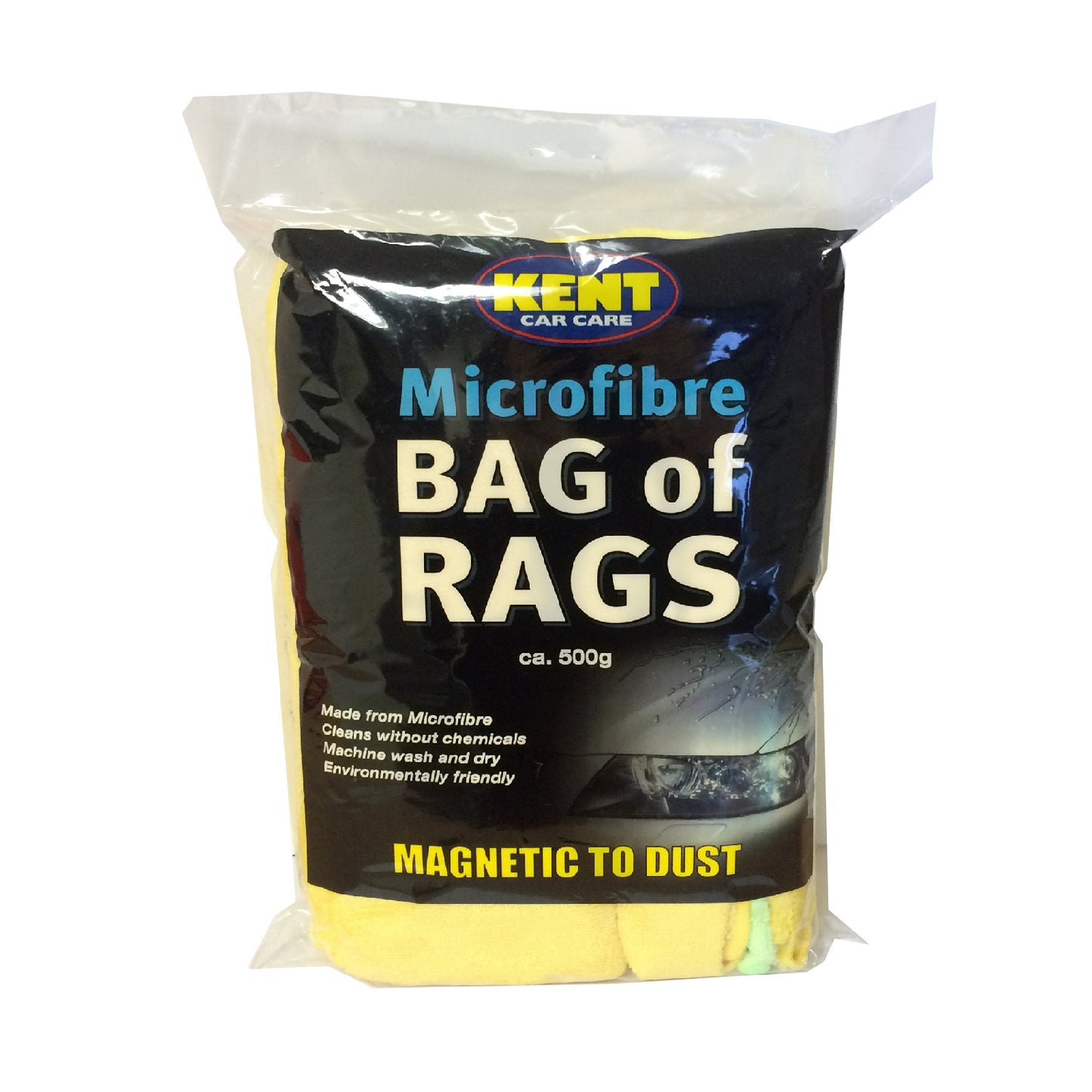 500g Microfibre Cleaning Cloths, Care Car Polishing Rags