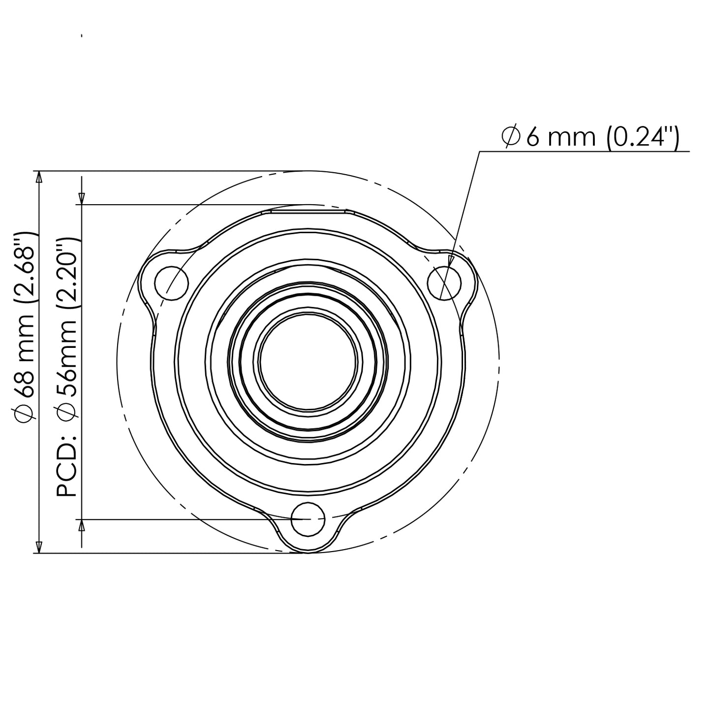 Turbosmart BOV Kompact Shortie - Plumb Back TS-0203-1261