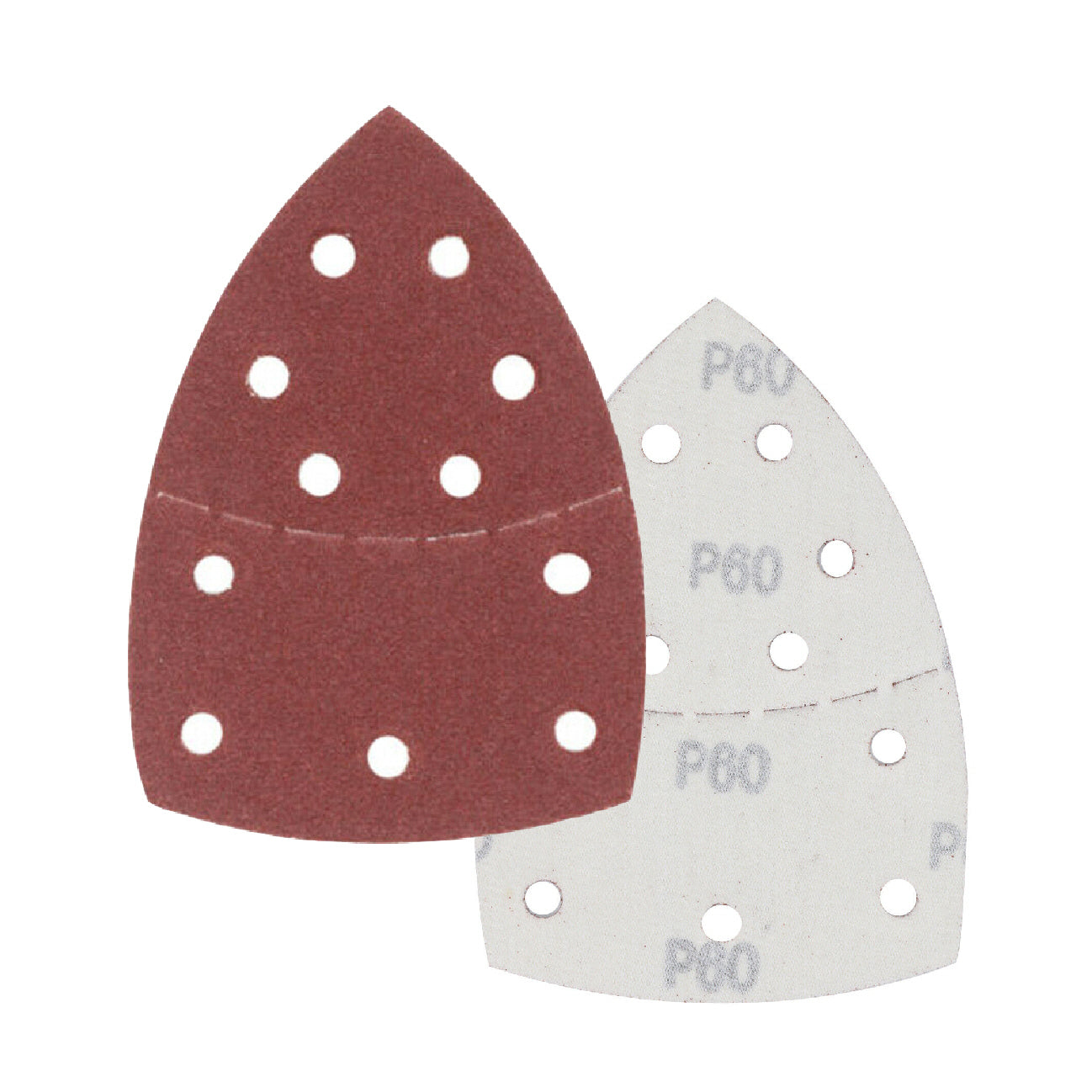 Hook and Loop 150mm Delta Sanding Sheets<br>Menu Options