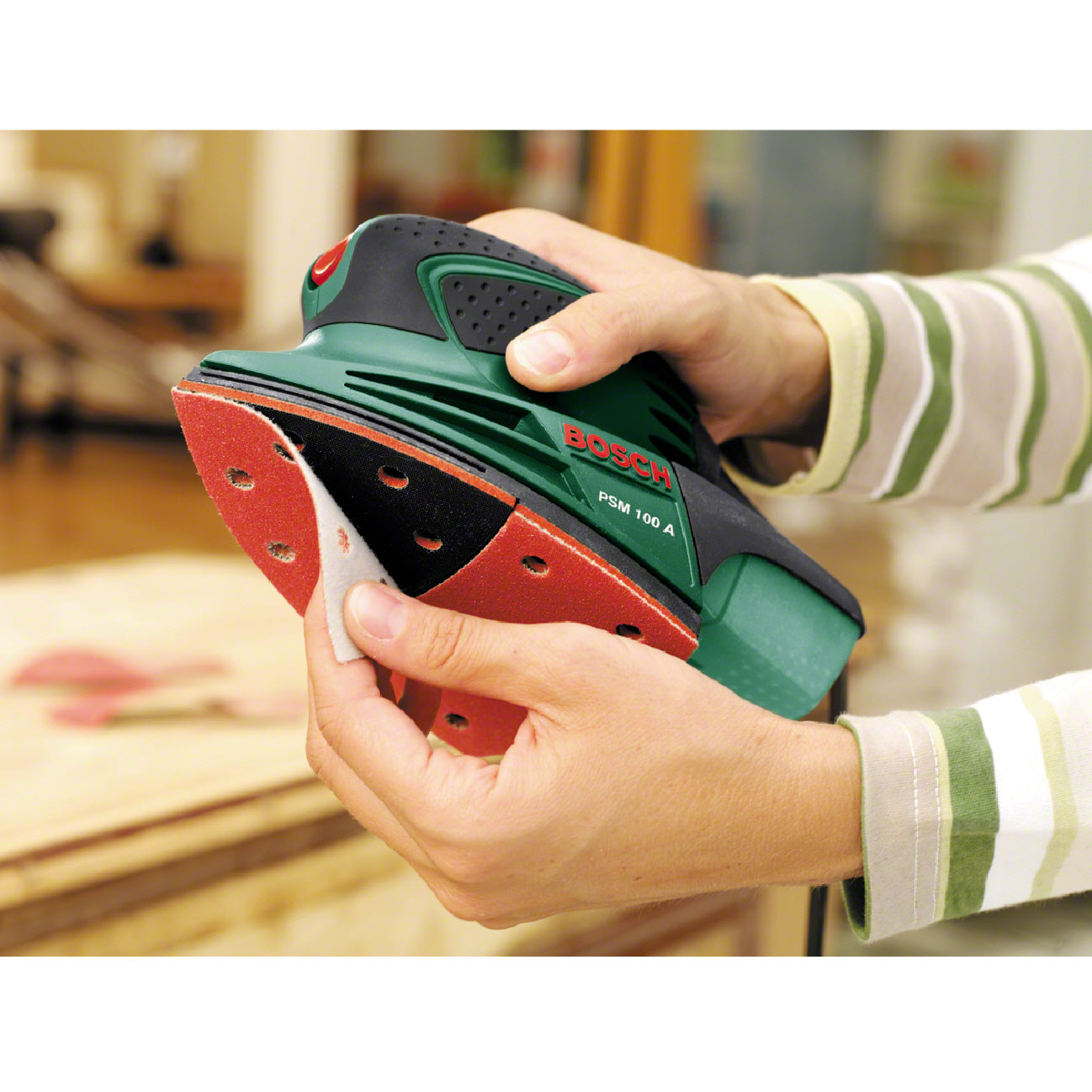 Hook and Loop 150mm Delta Sanding Sheets<br>Menu Options