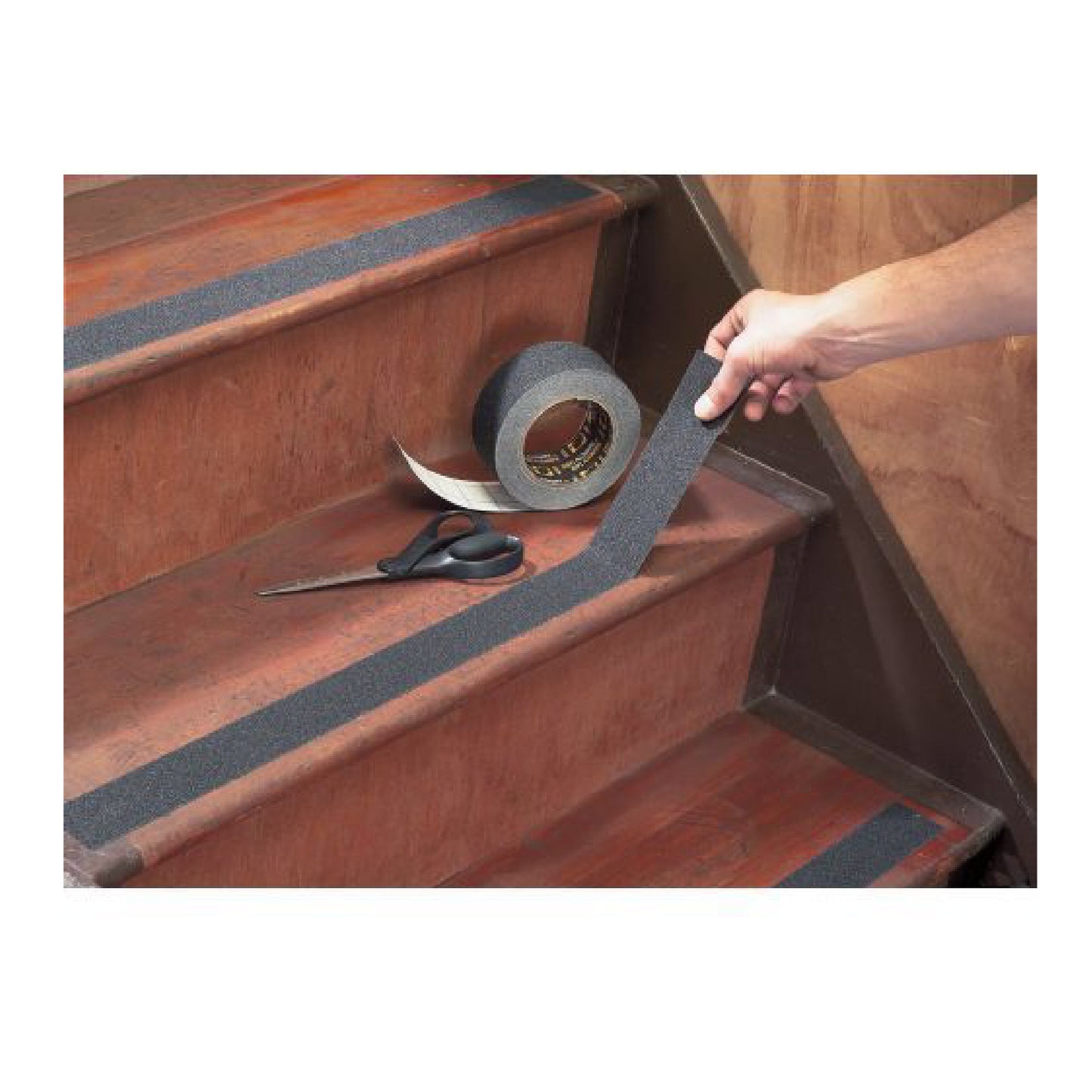 Anti Slip Self Adhesive Black Grit Tape 10 Metres<br><br>