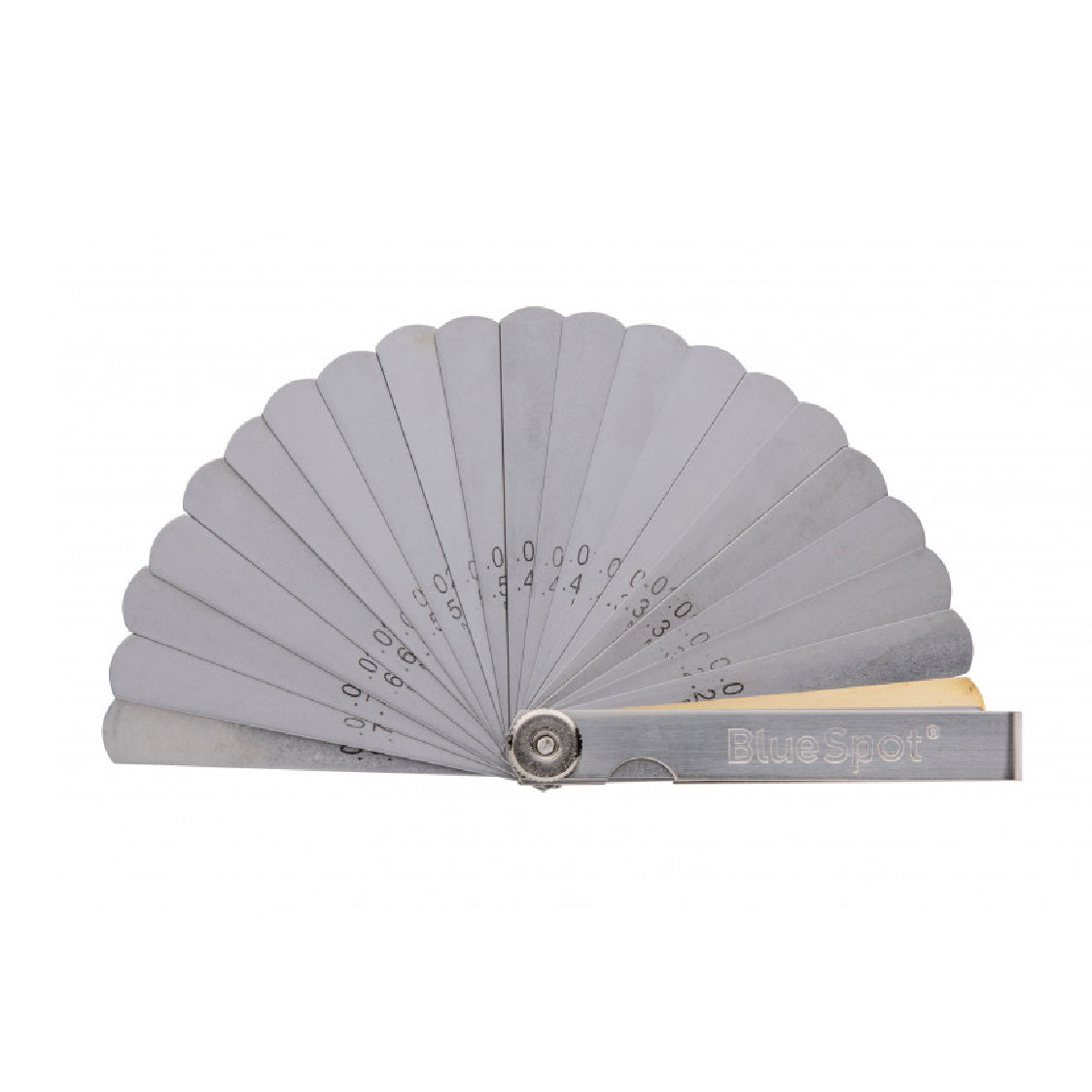 Carbon Steel 32 Blade Feeler Gauge, Individual Increments in Imperial & Metric