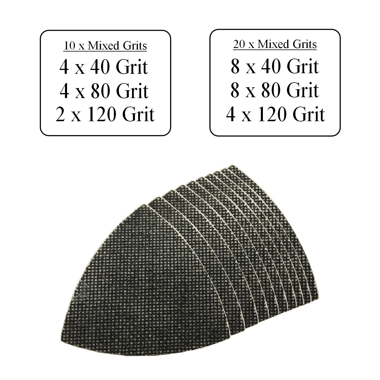 Hook and Loop 95mm Detail Mesh Sanding Sheets <br>Menu Options