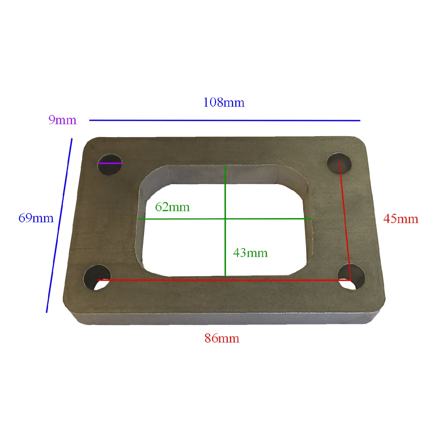 Garrett GT30 GTX35 Turbo Inlet Exhaust Manifold Flange<br><br>