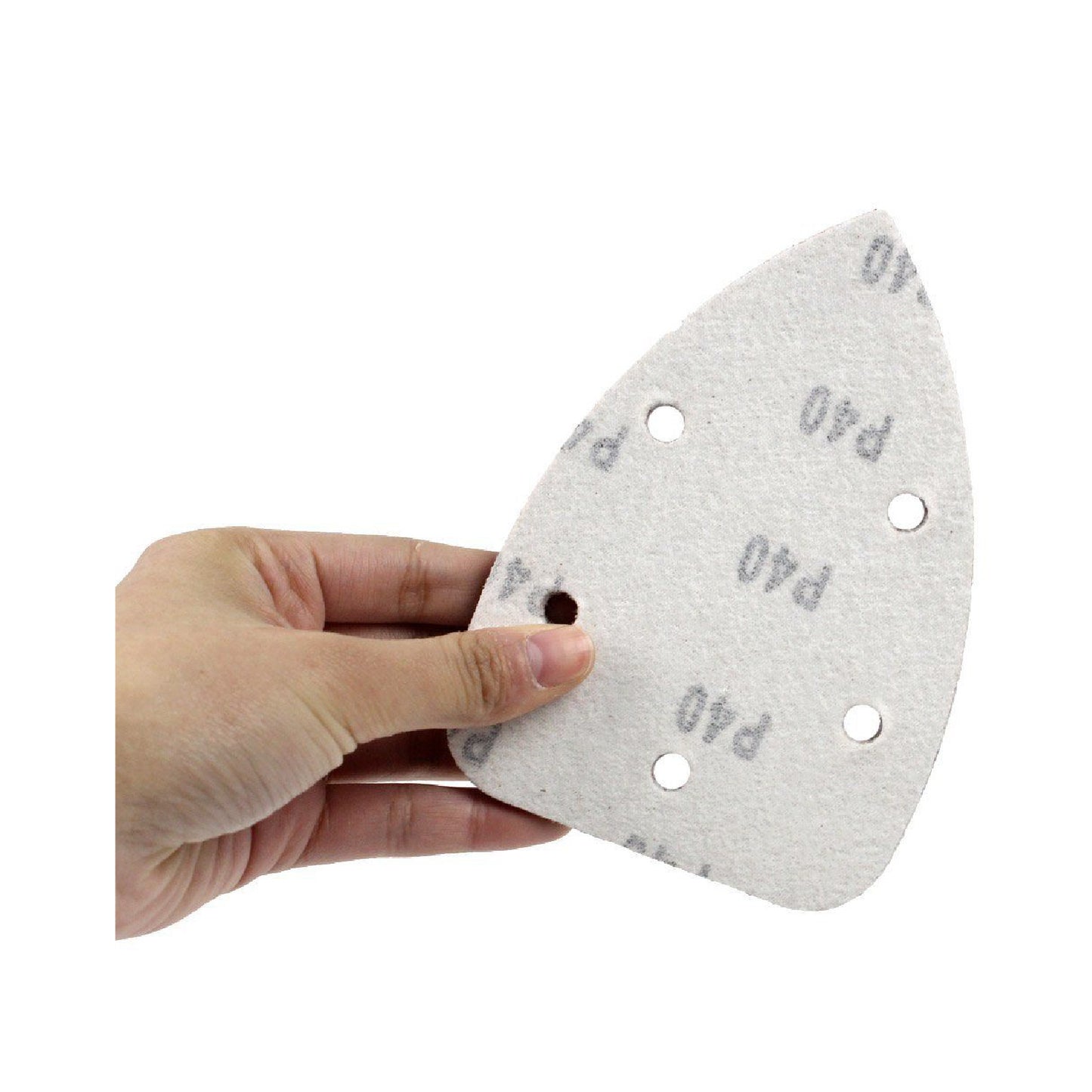 Hook and Loop 140mm Detail Sanding Sheets 80 Grit<br><br>