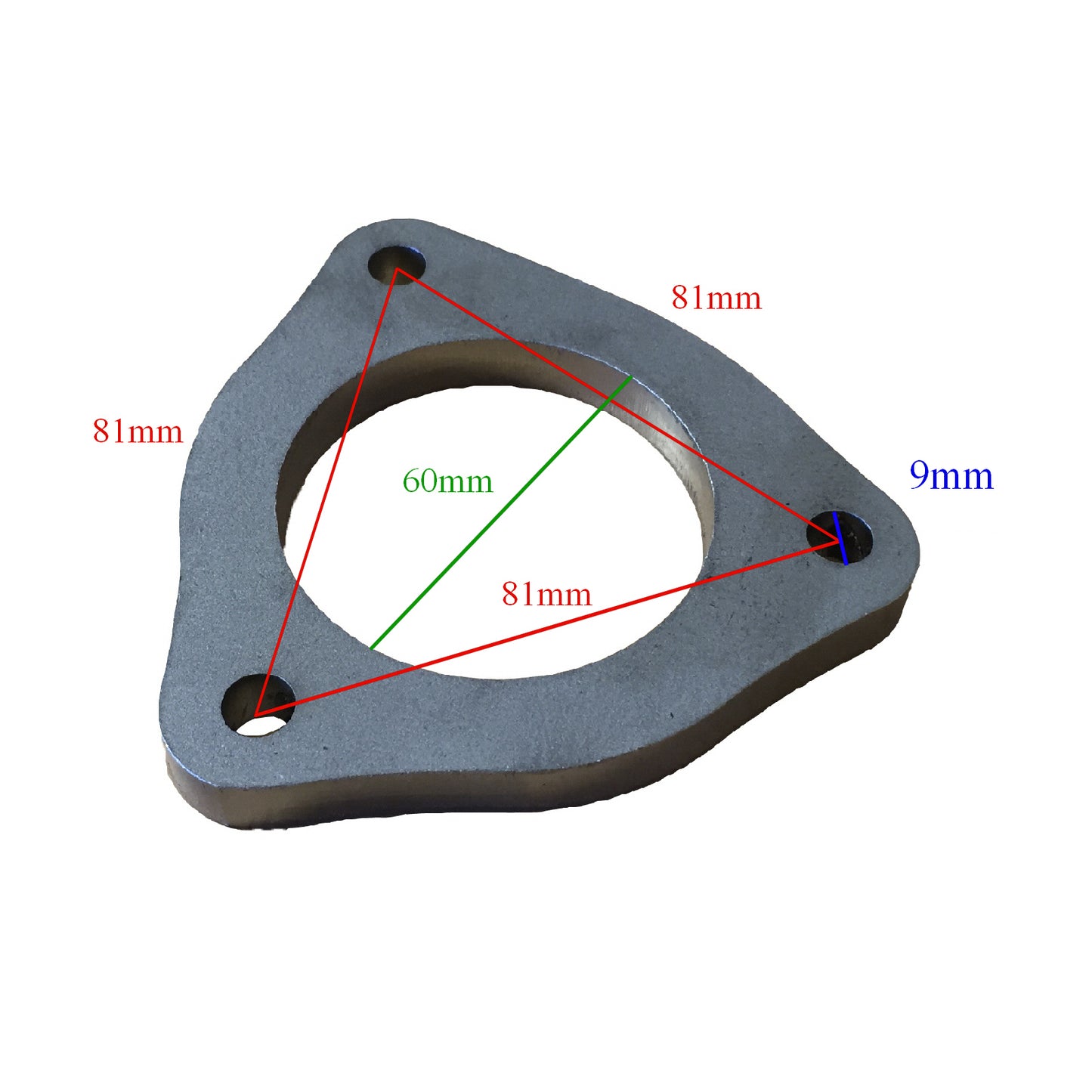 RB20DET / RB25DET 3 Bolt Stainless Steel Downpipe Flange