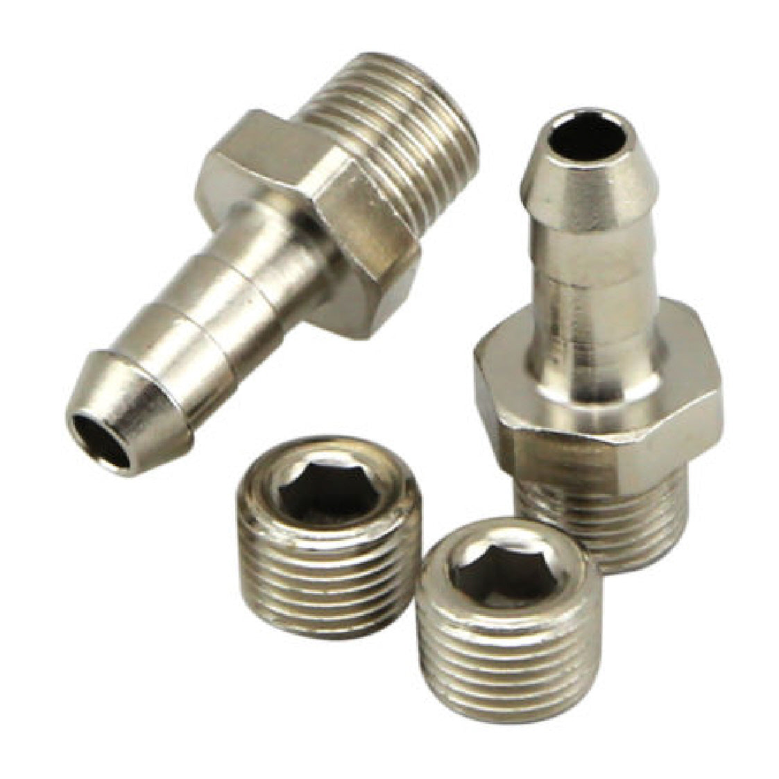 Turbosmart 1/8" NPT 6mm Hose Tail Fittings & Blanks TS-0550-3008