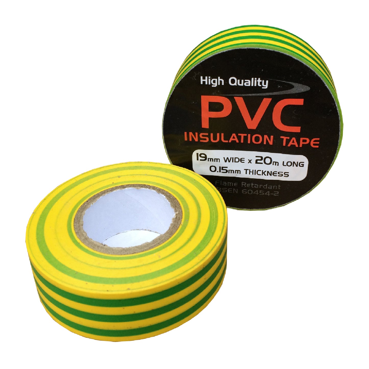 Electrical PVC Insulation Tape 19mm x 20 Metres Flame Retardant