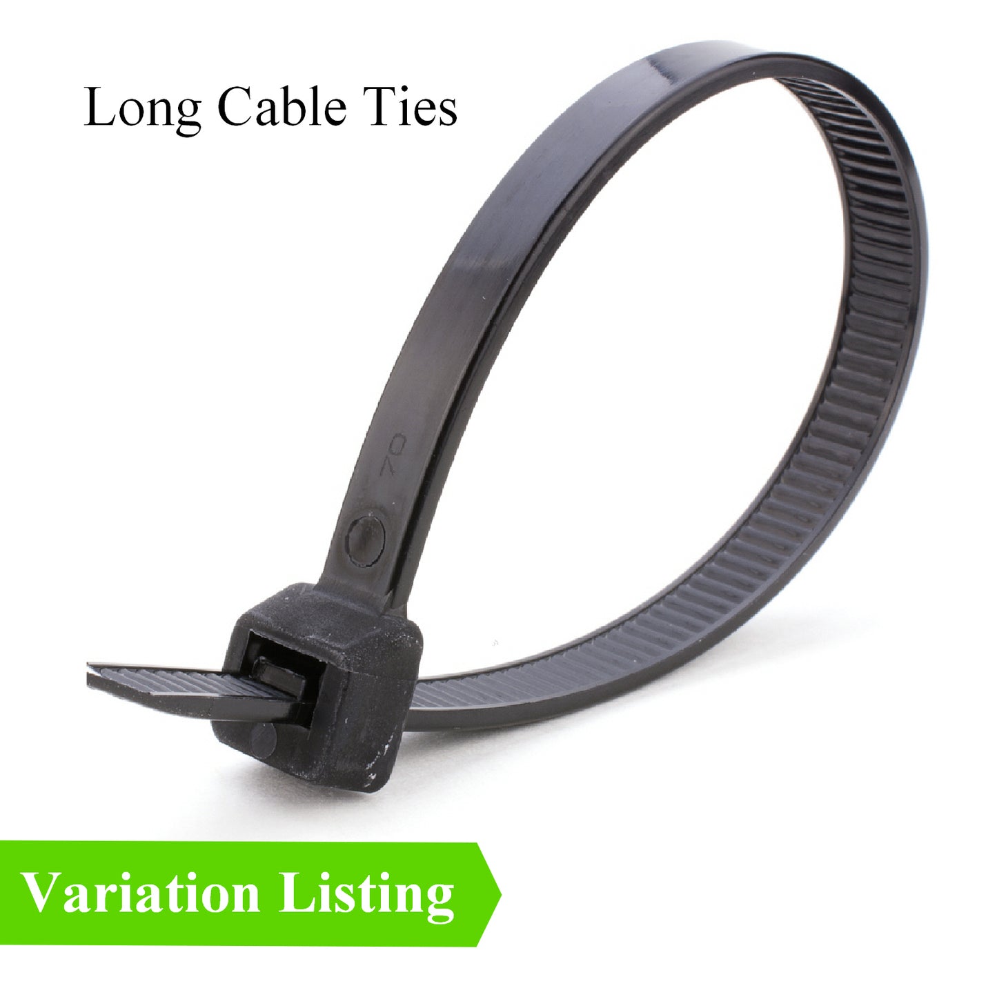 10 x Extra Long Heavy Duty Cable Ties<br>Menu Options