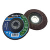 8 x Mixed Grit Flap Wheel Sanding Discs 115mm Aluminium Oxide