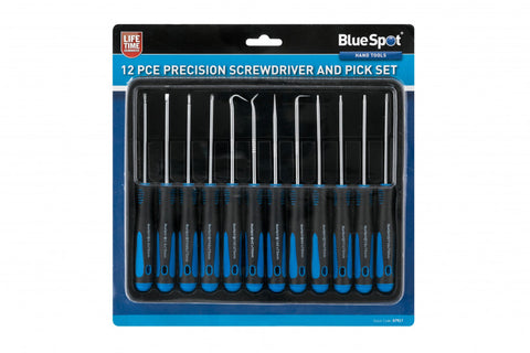 12 PCE Precision Screwdriver and Pick Set