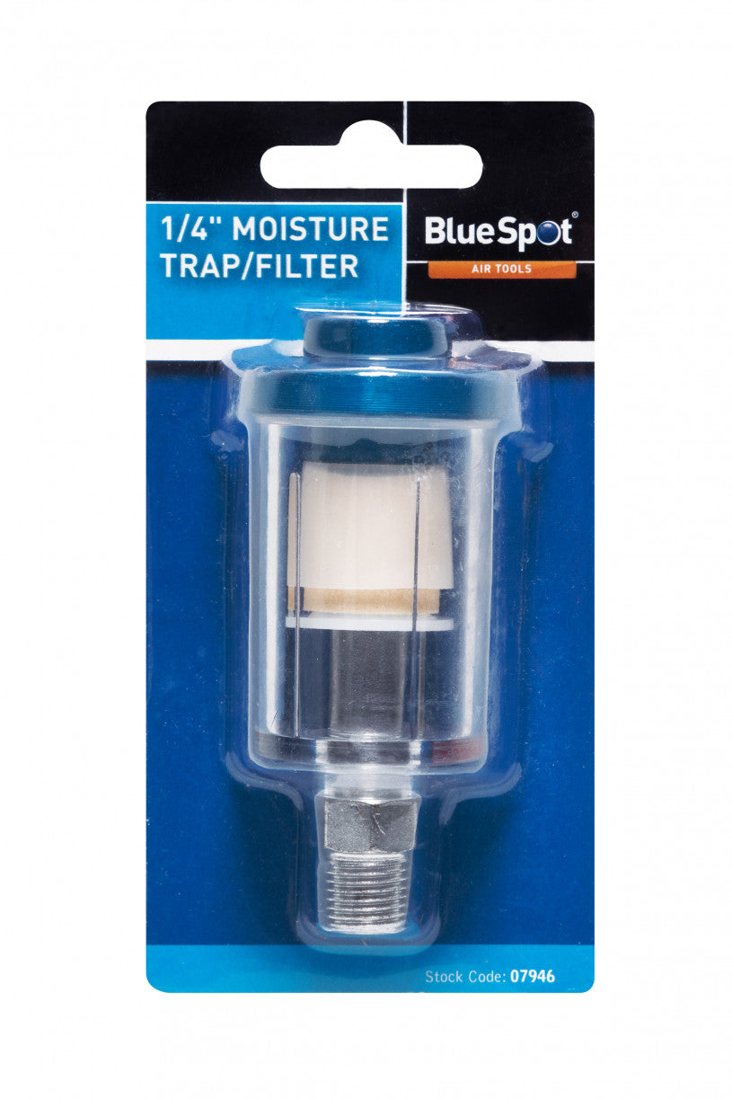 1/4" Moisture Trap Filter 90mm for Use with Air Tools