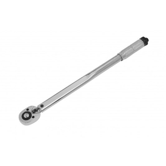 Chrome 3/8" Torque Wrench, Torque Range 19-110NM Including Storage Case