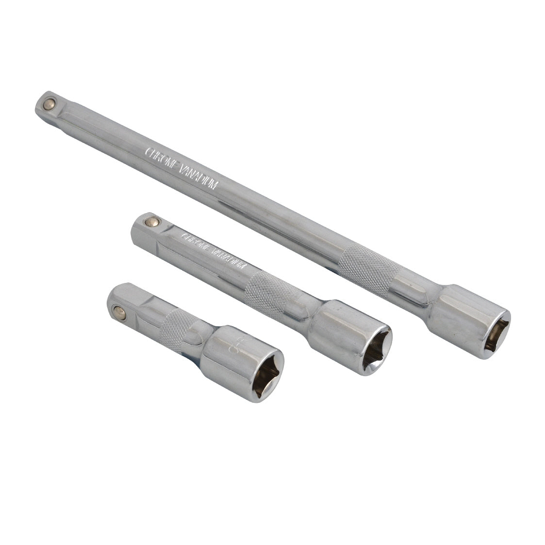 Spring Socket Extension 3 PCE Chrome 1/2