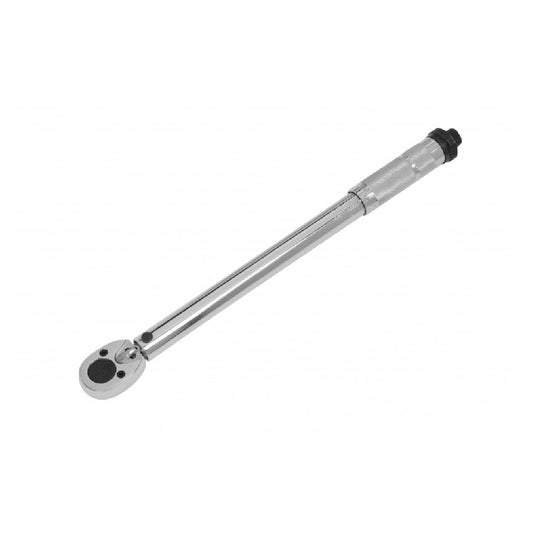 Chrome 1/2" Torque Wrench, Torque Range 40-210NM Including Storage Case