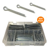 220 x Assorted Large Metric Cotter Split Pins<br><br>
