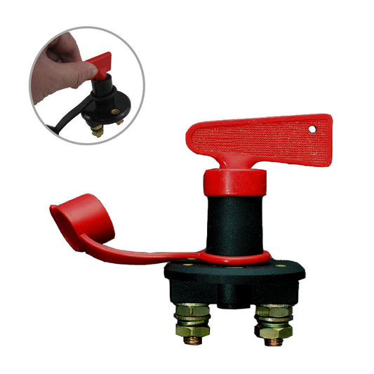 Battery Isolator Master Kill Switch with Removable Key<br><br>