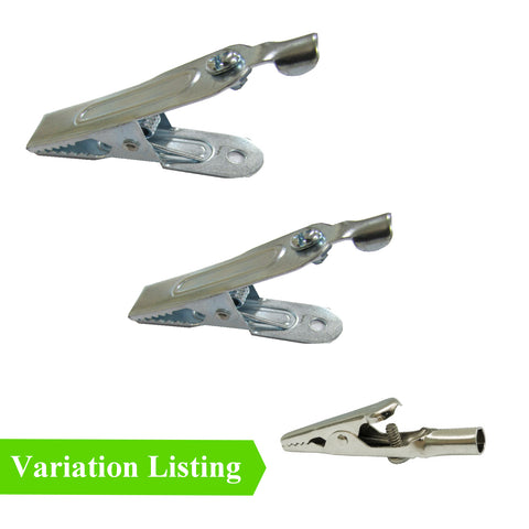 Universal Electrical Crocodile Clips 5, 25 & 50 Amp<br><br>