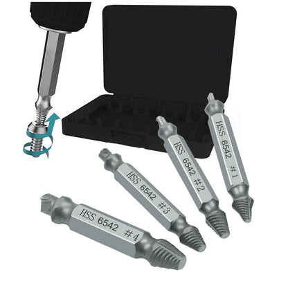 Damaged Screw Extractor, Remover Drill Bits <br><br>