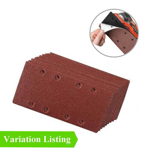 Punched 1/3 Sanding Sheets <br>93 x 190mm<br>Menu Options