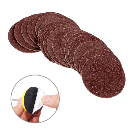 Assorted Grit Hook and Loop 50mm Sanding Discs <br> Menu Options