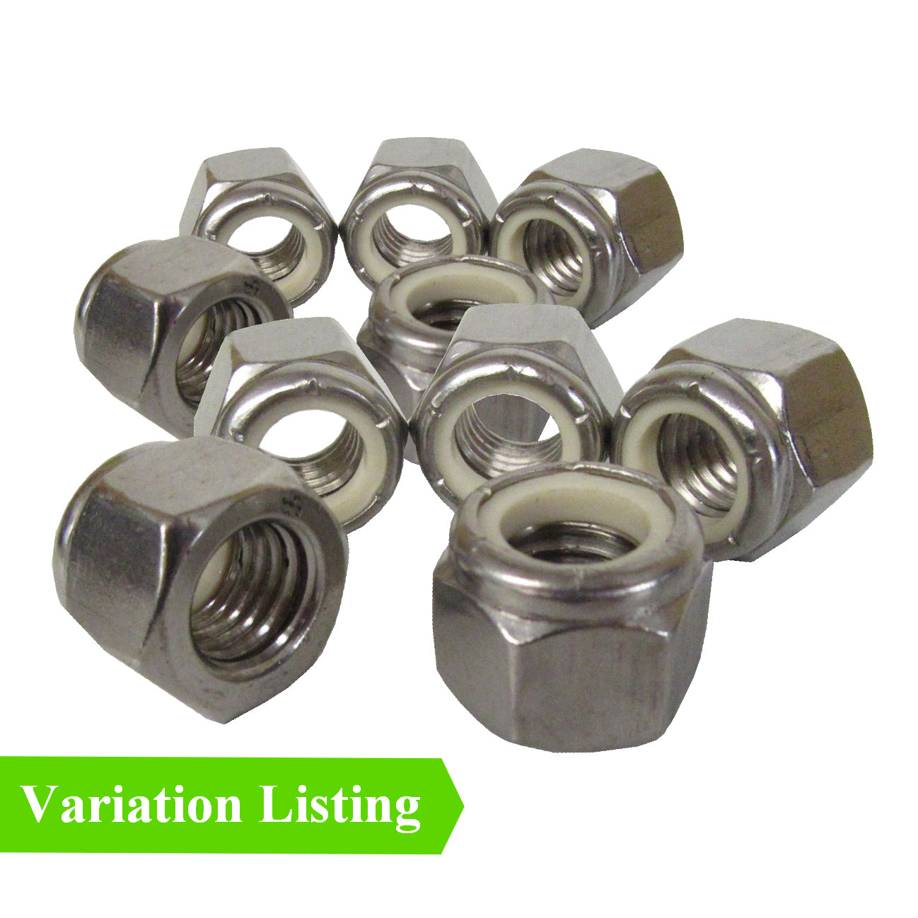 Imperial Nylon Insert Steel Locking Nuts<br><br>