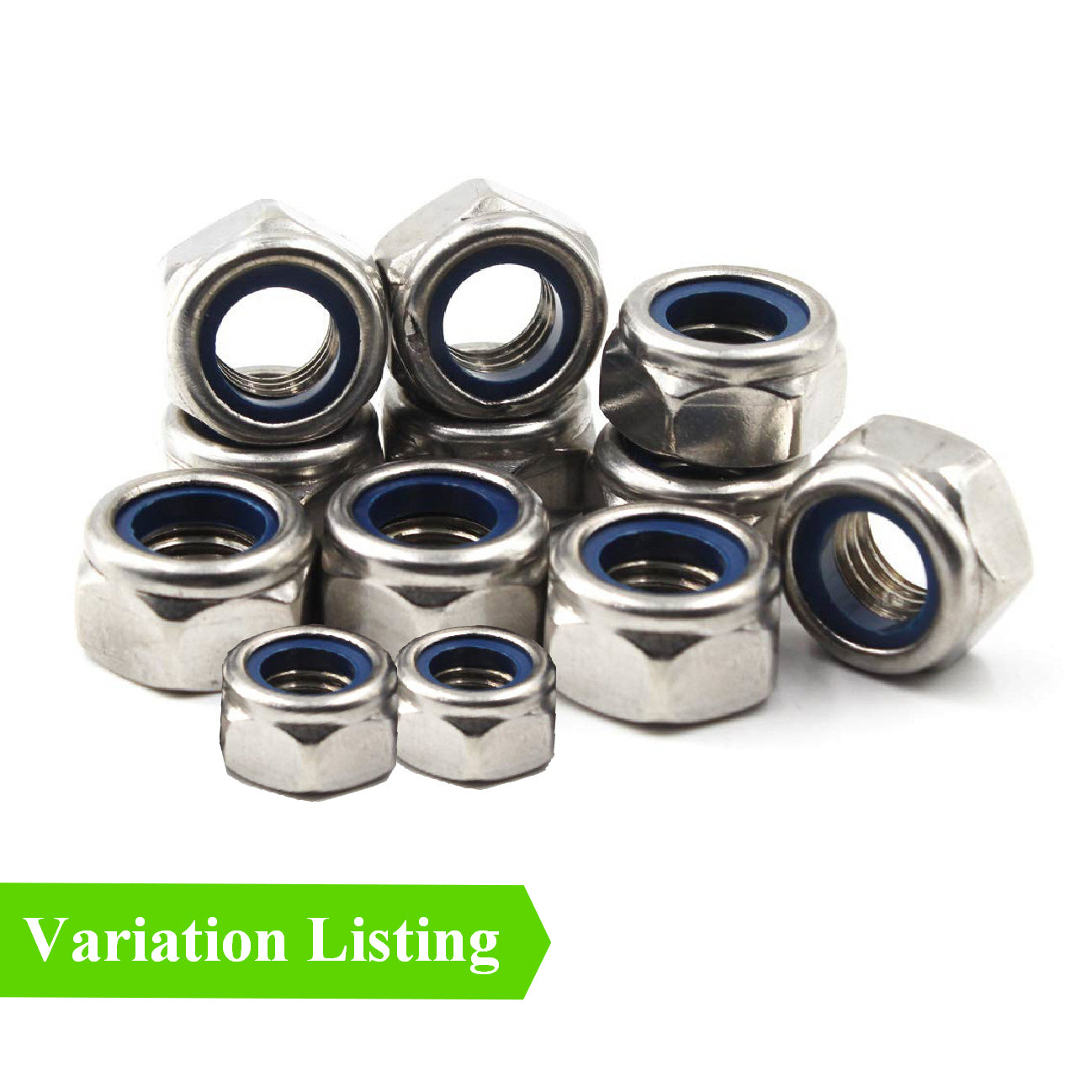 Nylon Insert Steel Locking Nuts<br><br>