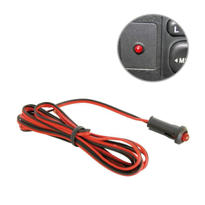 10mm Flashing Red LED – 12V Dummy Alarm Light For Car, Motorcycle, Boat, Shed