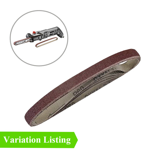 Sanding Belts<br>Size: 13 x 457mm<br>Menu Options