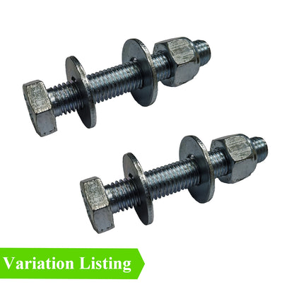 Imperial Set Screw Bolts with Washers & Nyloc Nuts<br>Menu Options