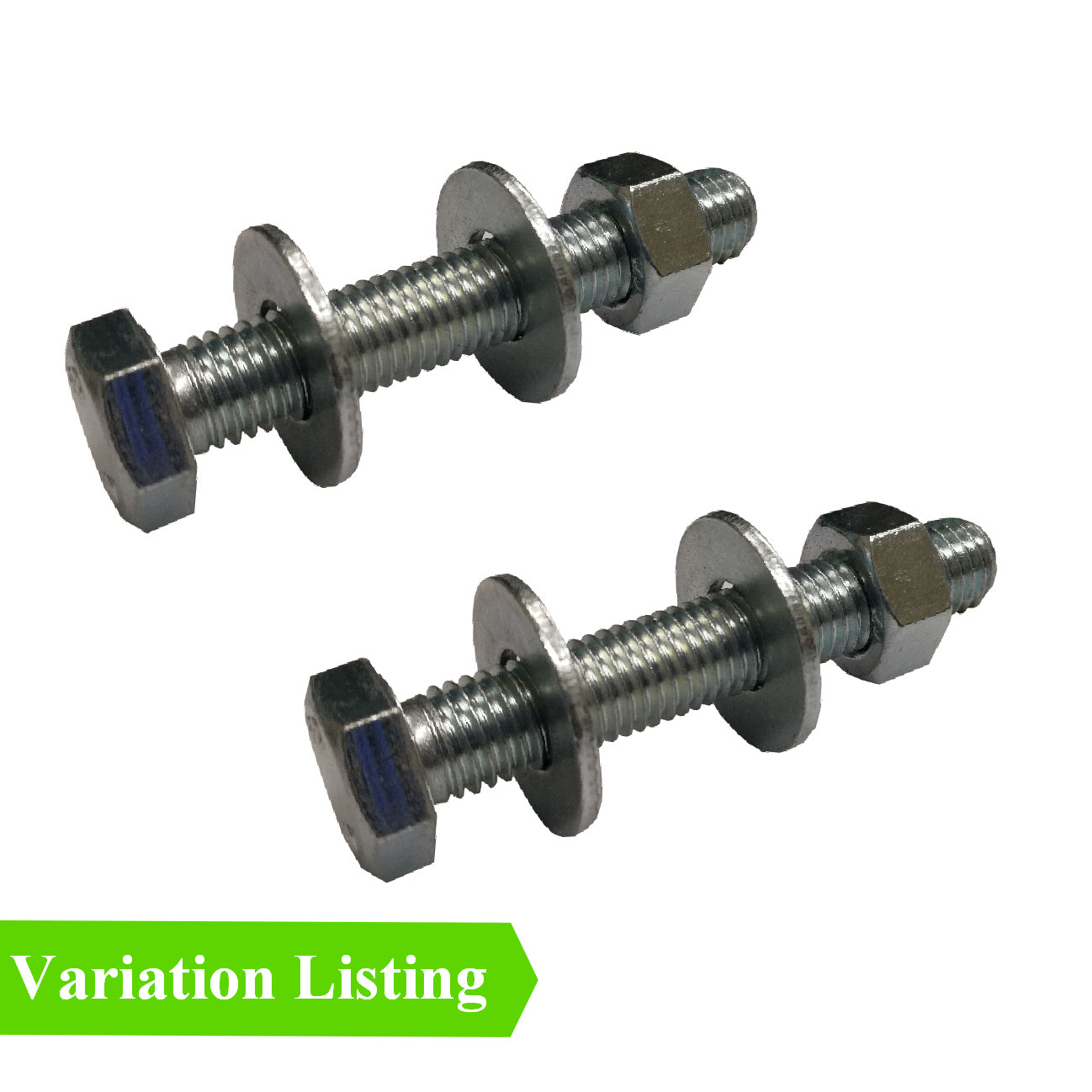 Imperial Set Screw Bolts 3/16'' – 3/8'' with Washers & Steel Nuts Menu Options