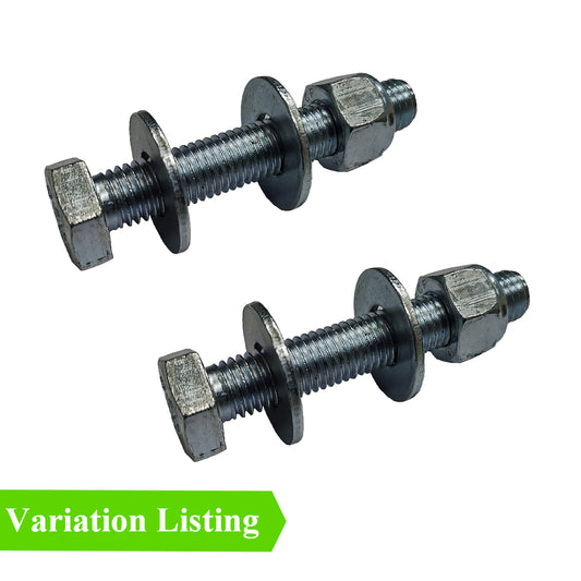 Set Screw Bolts M5 – M8 with Washers & Nyloc Nuts<br>Menu Options