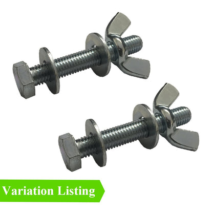 Set Screw Bolts M8 - M12 with Washers & Wing Nuts<br>Menu Options
