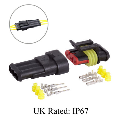 Waterproof Electrical Superseal Connectors Superseal UK Rating: IP67