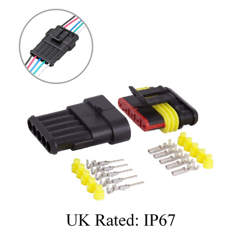 Waterproof Electrical Superseal Connectors Superseal UK Rating: IP67