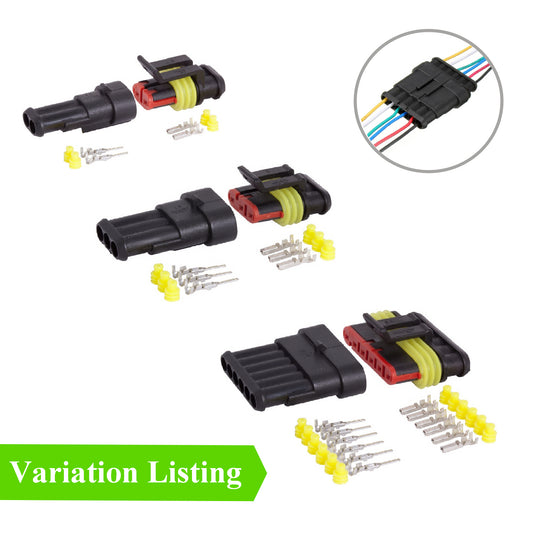 Waterproof Electrical Superseal Connectors Superseal UK Rating: IP67