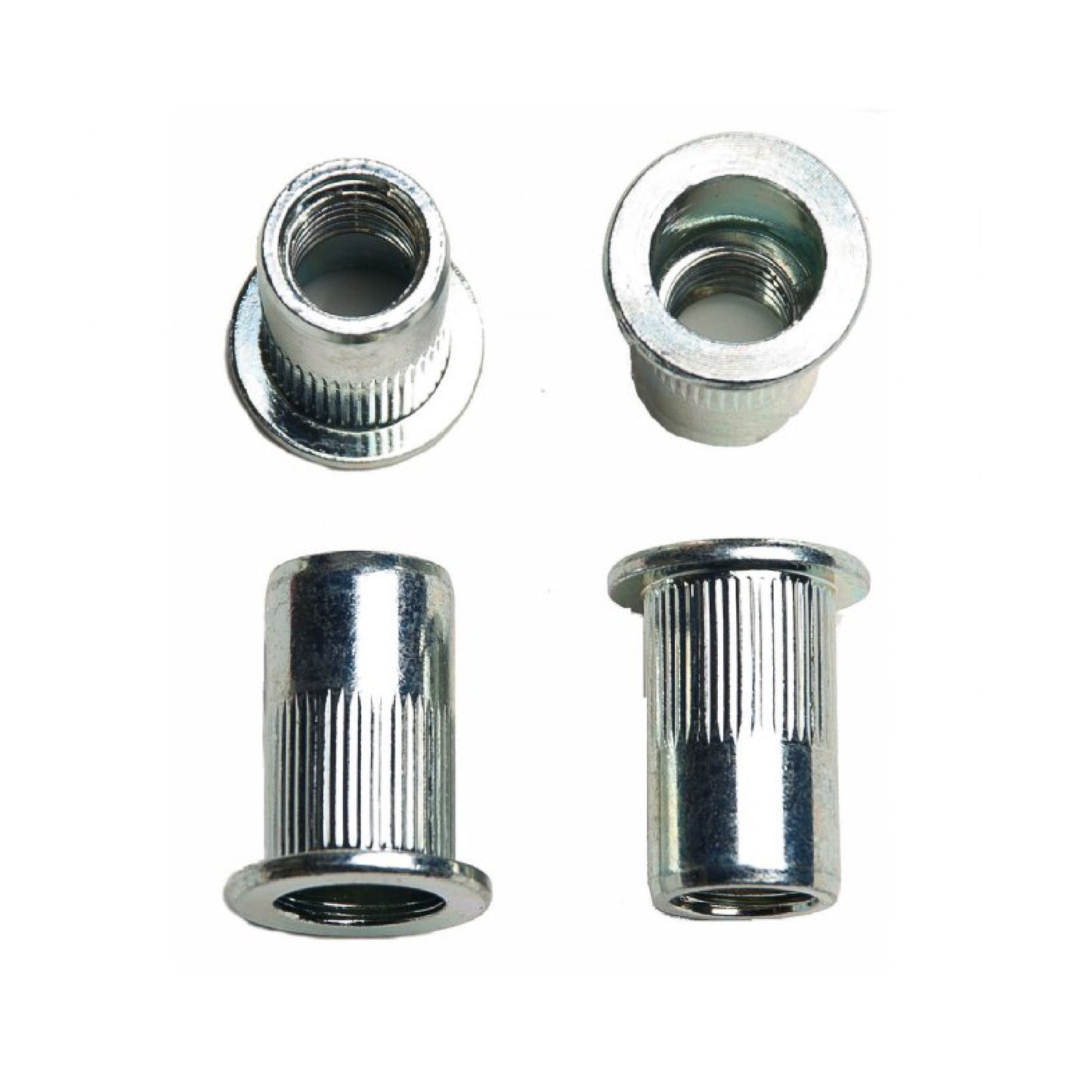 200 x Assorted Serrated Threaded Nutserts <br><br>