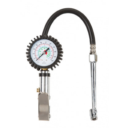 220 PSI Tyre Inflator, with 1/4" Air Inlet & Twin Sided Connector