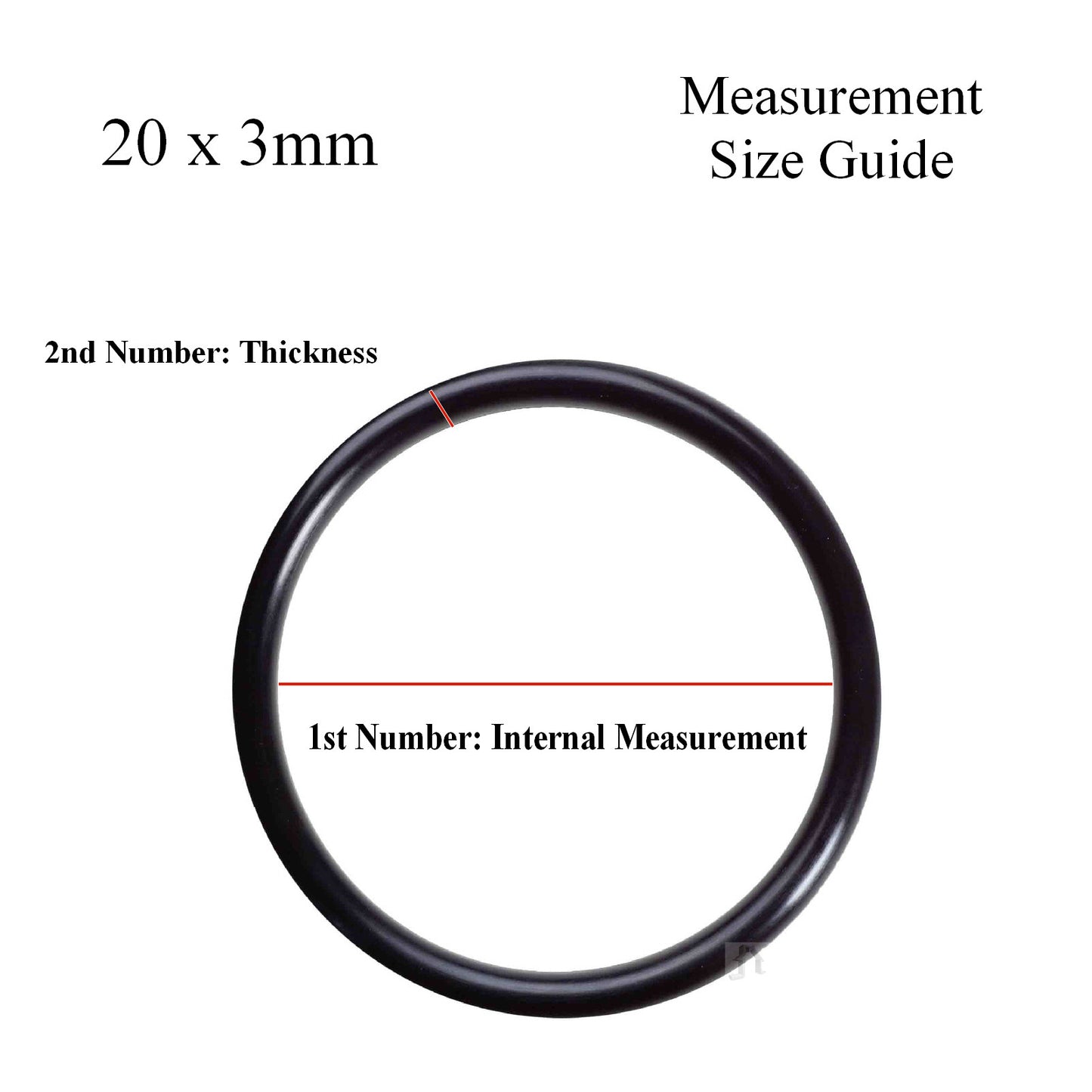 225 x Assorted Metric Nitrile O-Ring Washers<br><br>