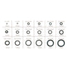 225 x Assorted Metric Nitrile O-Ring Washers<br><br>