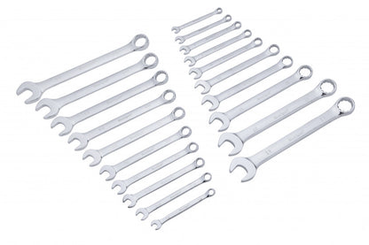 32 PCE Metric & Imperial 1/4"-5/8" Assorted Spanner Set 6-19mm Inc Case
