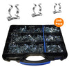 240 x Assorted Terry Tool Spring Clips<br><br>