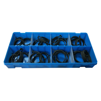 24 x Assorted Mikalor Heavy Duty Spring Band Clamps<br><br>